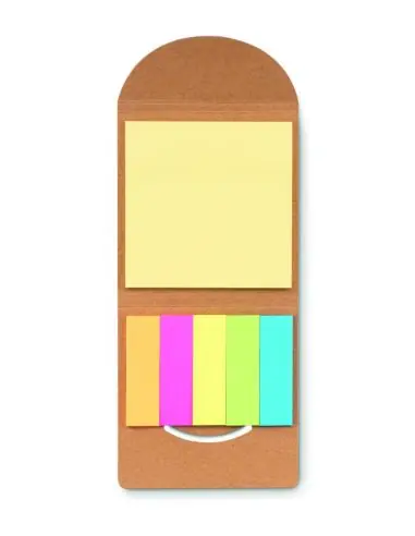 Set de notas corcho Ecológica Personalizada...