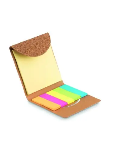 Set de notas corcho Ecológica Personalizada...