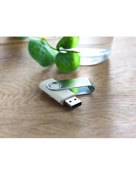 USB con clip metálico de 16GB Ecológico Personalizado 7MO9871c