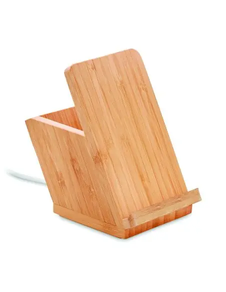 Cargador inhálambrico doble bob Ecológico Personalizado 7MO9914