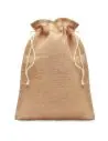 Bolsa regalo mediana de yute Ecológica Personalizada 7MO9929 - Imagen 2