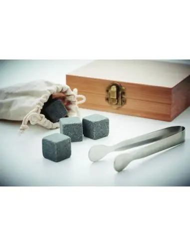 Set 9 cubitos de piedra Ecológico Personalizado...