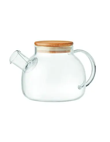 Tetera de vidrio 850ml Ecológica Personalizada...