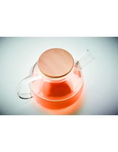 Tetera de vidrio 850ml Ecológica Personalizada...