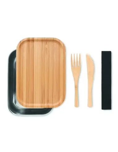 Fiambrera de acero inox.600 ml Ecológica...