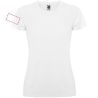 Camiseta deportiva de manga corta para mujer Ecológica Personalizada 6R0423 - Imagen 33