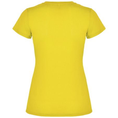 Camiseta deportiva de manga corta para mujer Ecológica Personalizada 6R0423
