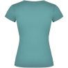 Camiseta de cuello de pico de manga corta para mujer Ecológica Personalizada 6R6646 - Imagen 2