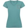Camiseta de cuello de pico de manga corta para mujer Ecológica Personalizada 6R6646 - Imagen 8