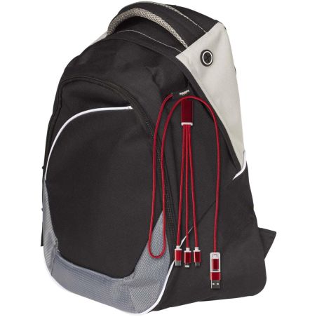 Cable de carga 5 en 1 de aluminio reciclado Ecológica Personalizada 6124386