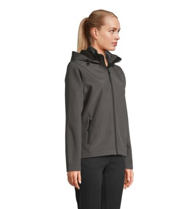 RACE WOMEN HOODED JACKET Ecológico Personalizado 7S04448