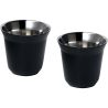Juego de tazas para espresso de acero inoxidable de 80 ml con certificado RCS Ecológica Personalizada 6100804 - Imagen 17