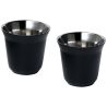 Juego de tazas para espresso de acero inoxidable de 80 ml con certificado RCS Ecológica Personalizada 6100804 - Imagen 18