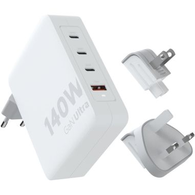 Cargador de viaje de 140 W con cable USB-C PD...