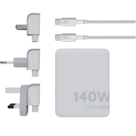 Cargador de viaje de 140 W con cable USB-C PD de 240 W Ecológico Personalizado 6124397