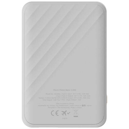 Batería externa de carga rápida de 12 W y 5000 mAh Ecológica Personalizada 6124409