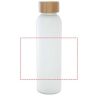 Botella de 500 ml de vidrio sodocálcico mate con tapa de bambú Ecológica Personalizada 6100830 - Imagen 5