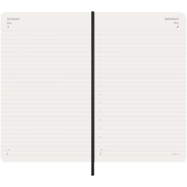 Agenda diaria de 12 meses con tapa blanda...