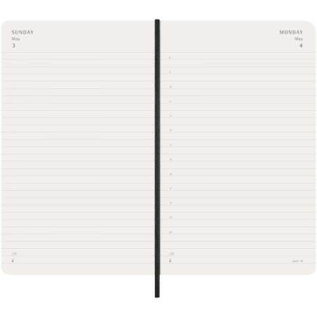 Agenda diaria de 12 meses con tapa blanda Ecológica Personalizada 6107936