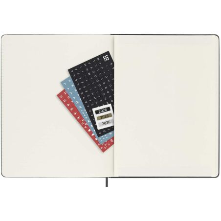 Agenda semanal XL de 12 meses con tapa dura Ecológica Personalizada 6107950