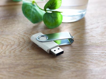 USB con clip metálico de 16GB Ecológico Personalizado 7MO9871c