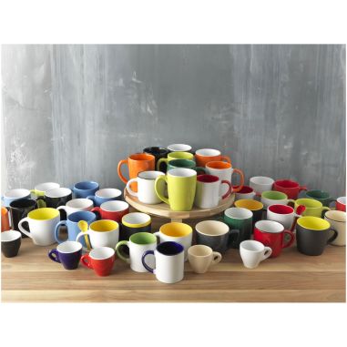 Taza cerámica 330 ml lavavajillas EN12875-1 altura 9.7 cm