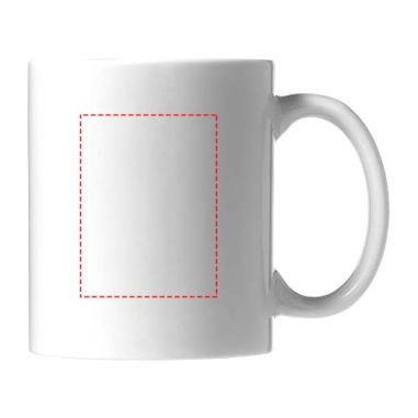 Taza cerámica 330 ml lavavajillas EN12875-1 altura 9.7 cm