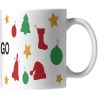 Taza cerámica blanca sublimación 330 ml altura 9.7 cm - Imagen 3