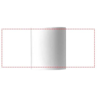 Taza cerámica blanca sublimación 330 ml altura 9.7 cm