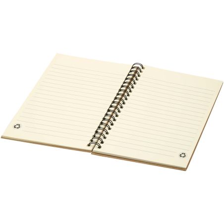 Libreta espiral papel reciclado 60 hojas