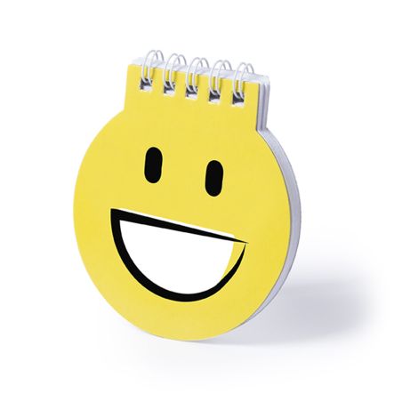 Libreta bolsillo emoji con anillas