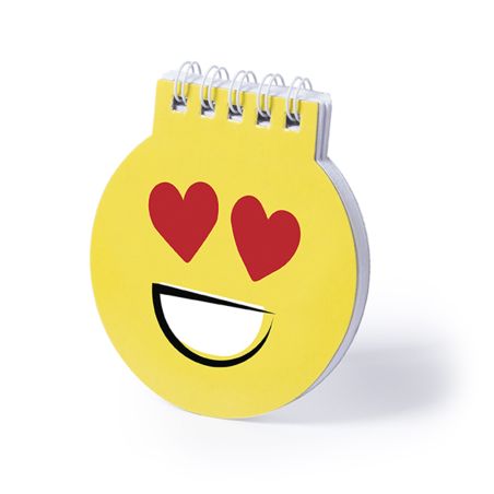 Libreta bolsillo emoji con anillas