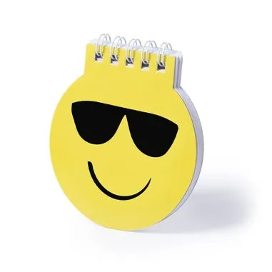 Libreta bolsillo emoji con anillas