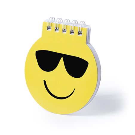 Libreta bolsillo emoji con anillas