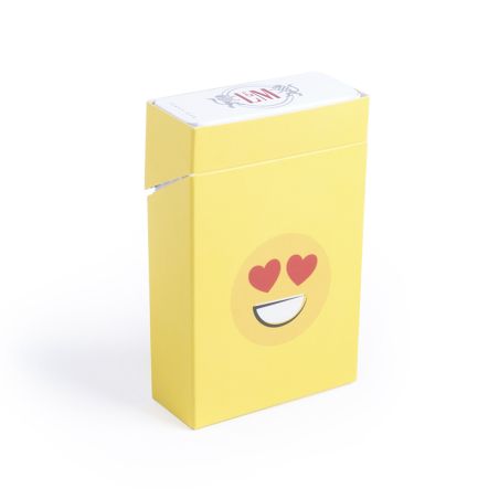 Funda cajetilla cartón emoji brillo