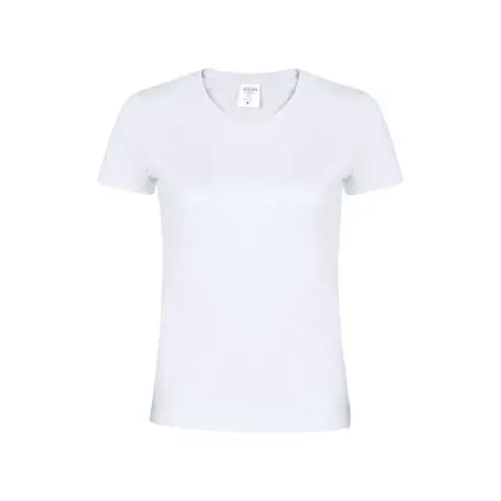 Camiseta Mujer Blanca "keya" Ecológica Personalizada 85869