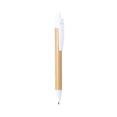 Bolígrafo bambú PLA compostable 14 cm