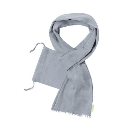 Foulard algodón orgánico 70g/m2 50x180 funda cordón