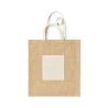 Bolsa yute 240g/m2 asas algodón bolsillo frontal 6 kg - Imagen 1