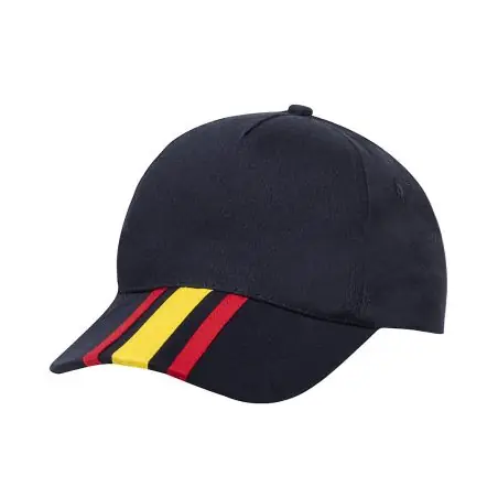 Gorra 5 paneles diseño España algodón peinado velcro