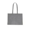 Bolsa algodón reciclado GRS 240g/m2 fuelle asas 10 kg - Imagen 1
