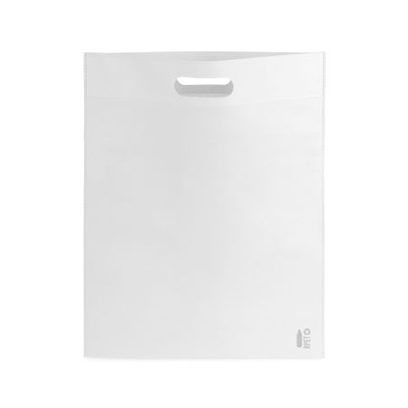 Bolsa non-woven RPET 70g/m2 asas troqueladas 3 kg