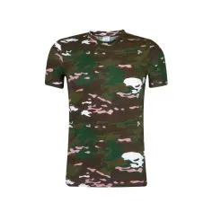 Camiseta unisex algodón Ring Spun 150g camuflaje XS-XXL