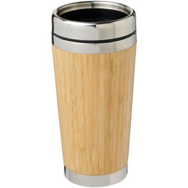 Vaso de 450 ml con exterior de bambú Ecológico...