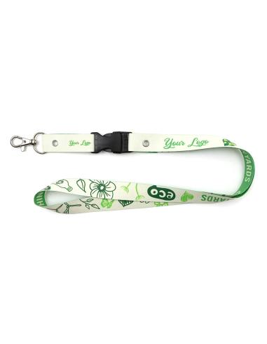 Lanyard de papel con hebilla