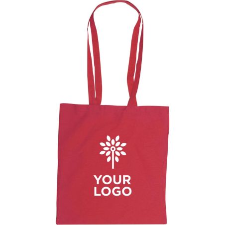 Bolsa algodón 110 g/m² asas largas