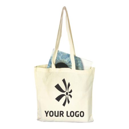 Bolsa algodón 110 g/m² para ferias