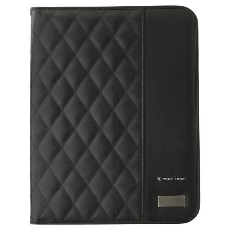 Portadocumentos A4 PU acolchado con bloc