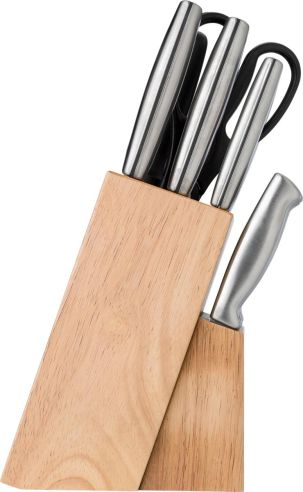 Set cocina 14 piezas acero inox y PP