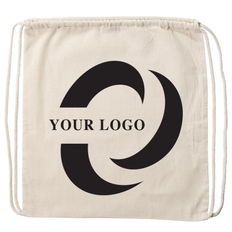 Mochila cuerdas algodón 120 g/m²
